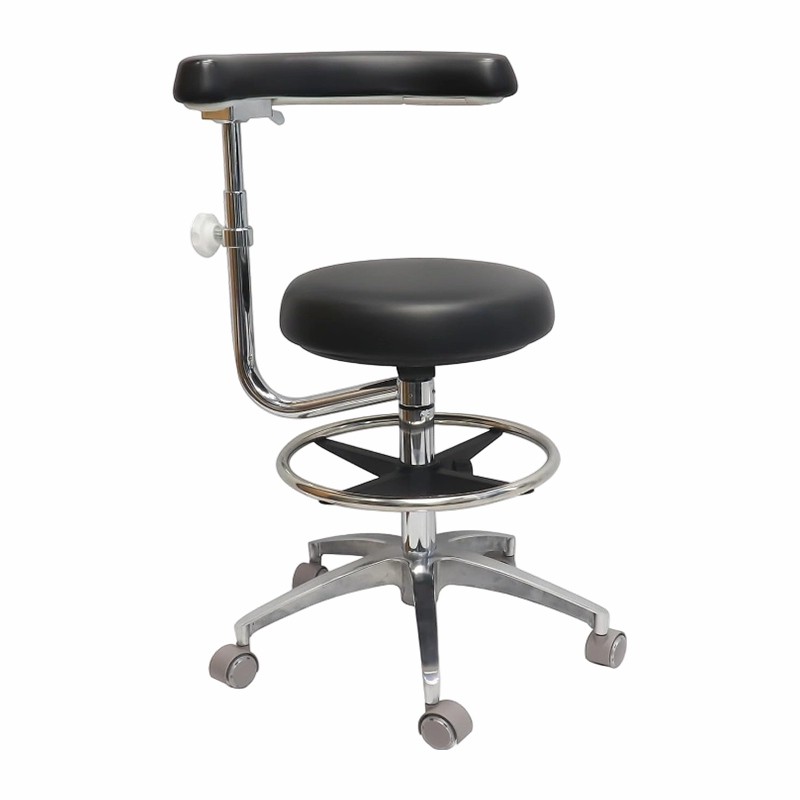 Cadeira de assistente odontológico sela